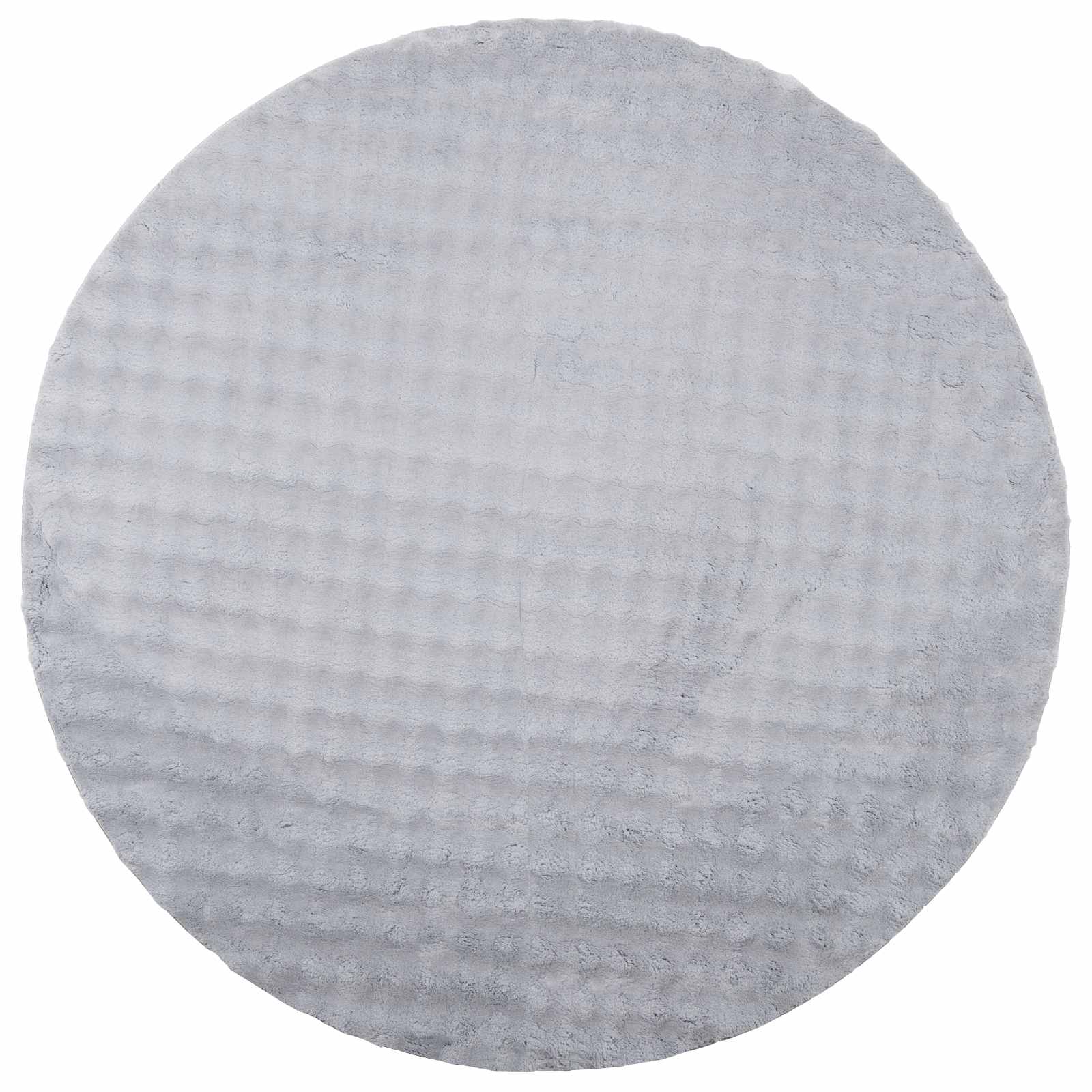 Tappeti per area Rotondo SIROLO Grigio Ø 160 CM Poliestere | homemem39