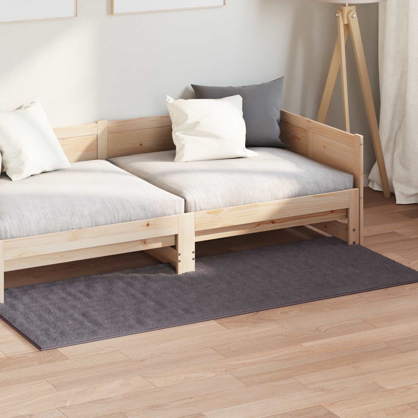 Tappeti per area SIROLO Antracite 150 x 80 cm Poliestere | homemem39
