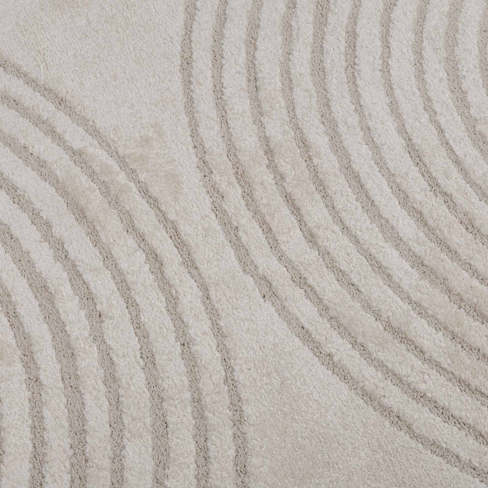 Tappeti per area GALATI Crema 200 x 140 cm Poliestere | homemem39