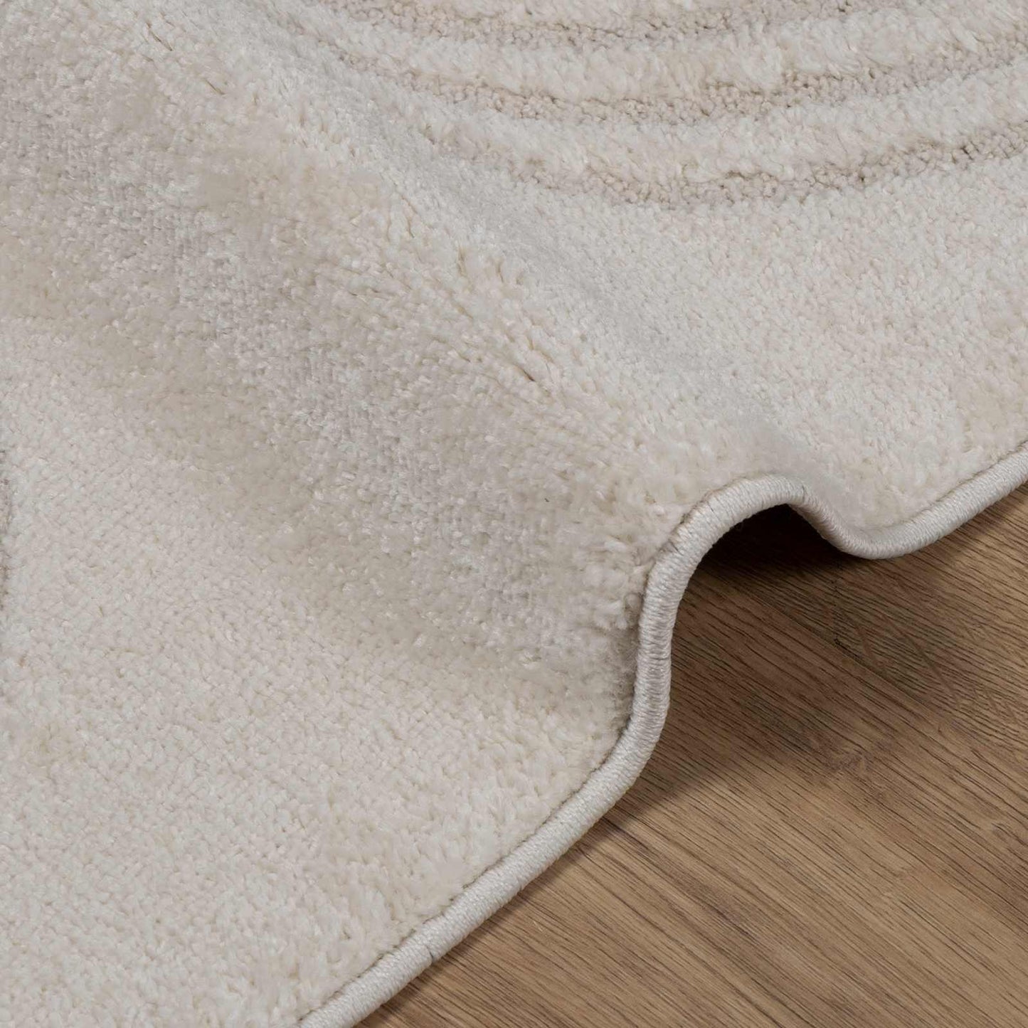 Tappeti per area GALATI Crema 280 x 200 cm Poliestere