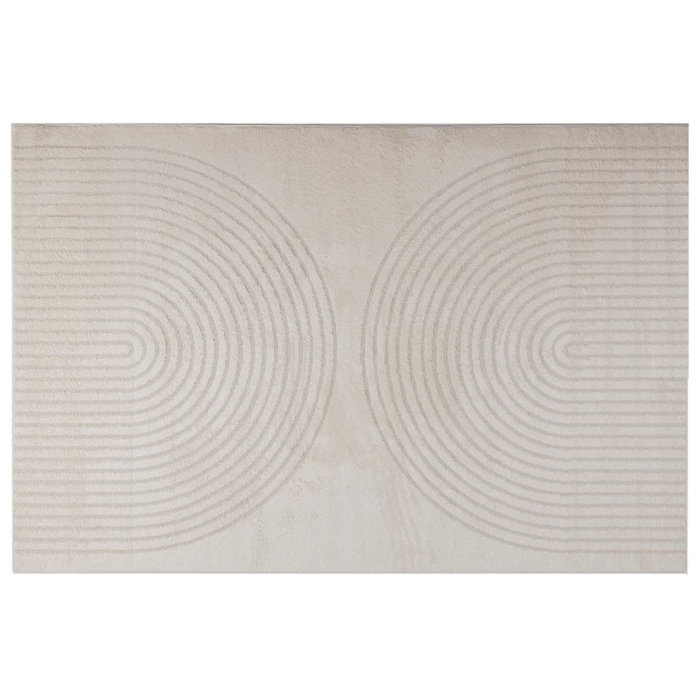 Tappeti per area GALATI Crema 280 x 200 cm Poliestere
