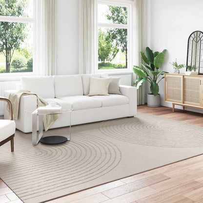 Tappeti per area GALATI Crema 340 x 240 cm Poliestere