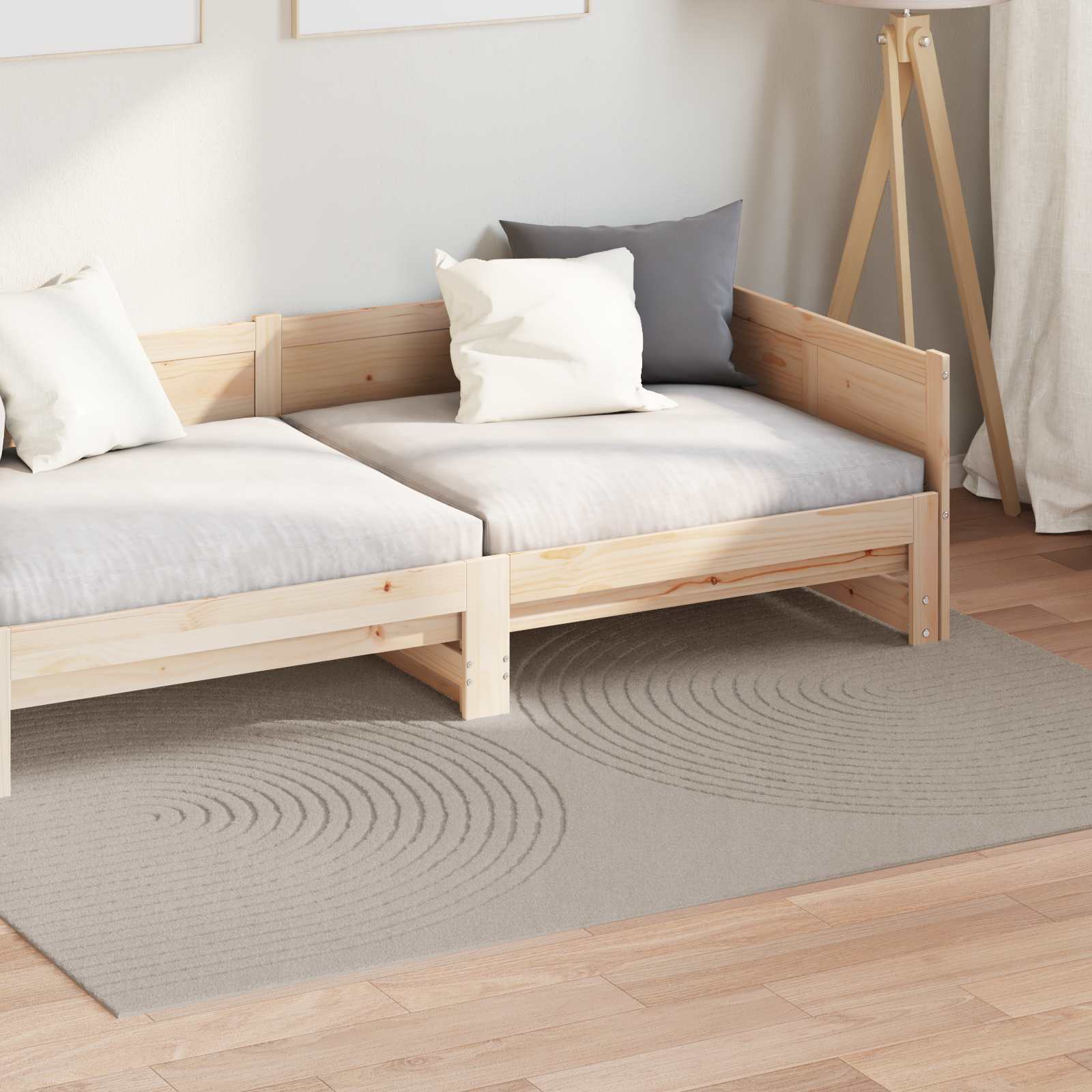 Tappeti per area GALATI Beige 200 x 140 cm Poliestere | homemem39