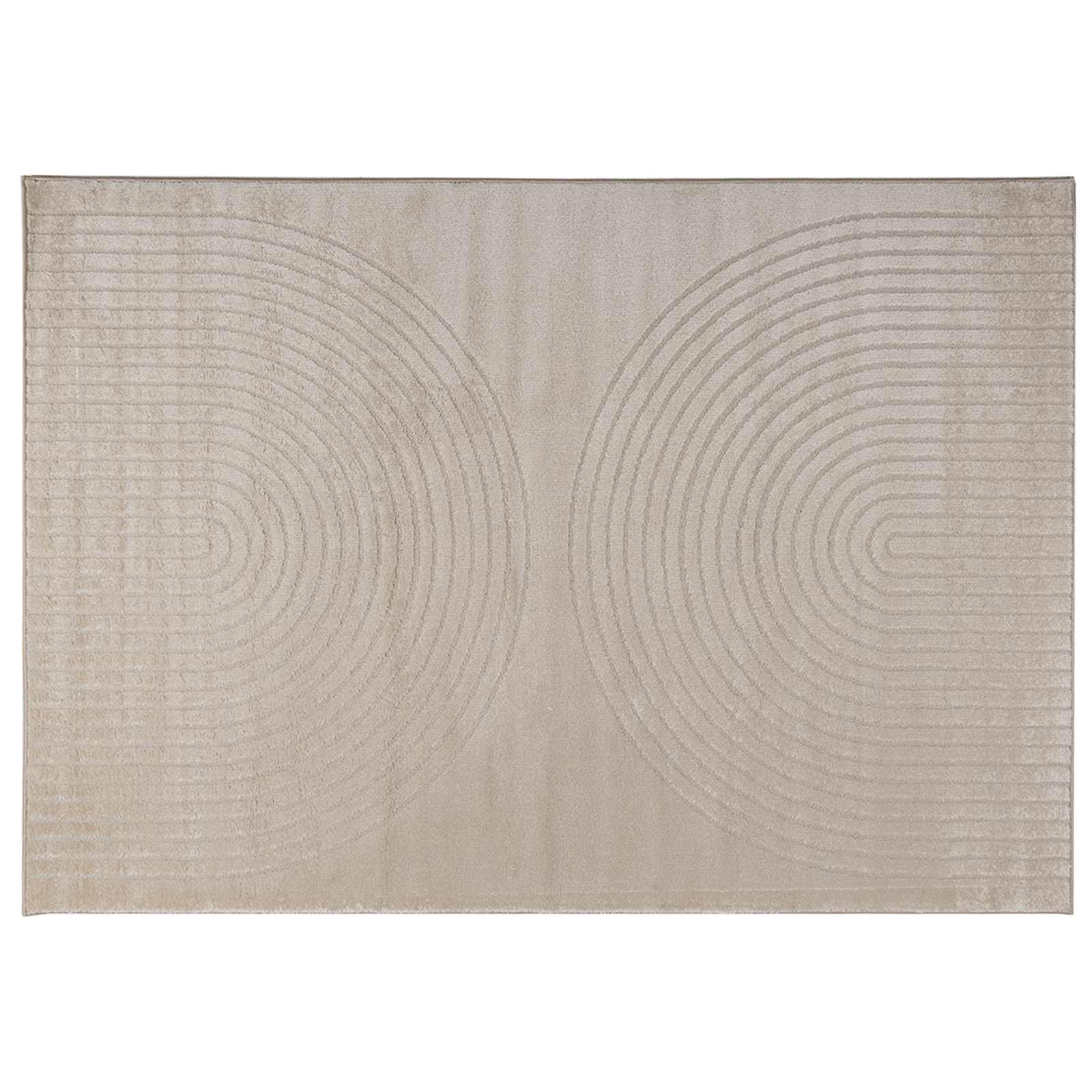 Tappeti per area GALATI Beige 200 x 140 cm Poliestere | homemem39