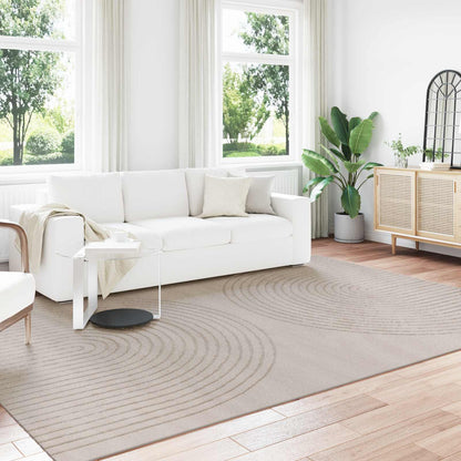 Tappeti per area GALATI Beige 340 x 240 cm Poliestere | homemem39