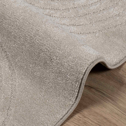 Tappeti per area Quadrato GALATI Beige 120 x 120 cm Poliestere | homemem39