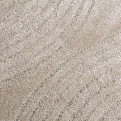 Tappeti per area Rotondo GALATI Beige Ø 200 CM Poliestere