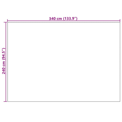 Tappeti per area GALATI Grigio 340 x 240 cm Poliestere | homemem39