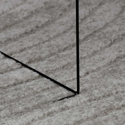 Tappeti per area Quadrato GALATI Grigio 120 x 120 cm Poliestere | homemem39