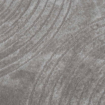 Tappeti per area Quadrato GALATI Grigio 120 x 120 cm Poliestere | homemem39