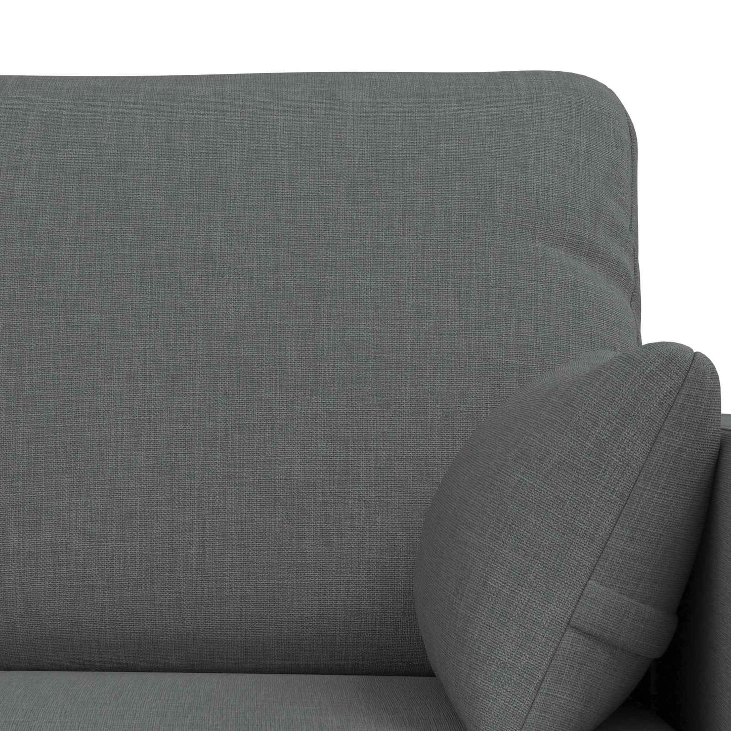 Set di divani 2 pcs Grigio scuro 139 x 78 x 80 cm Tessuto | homemem39