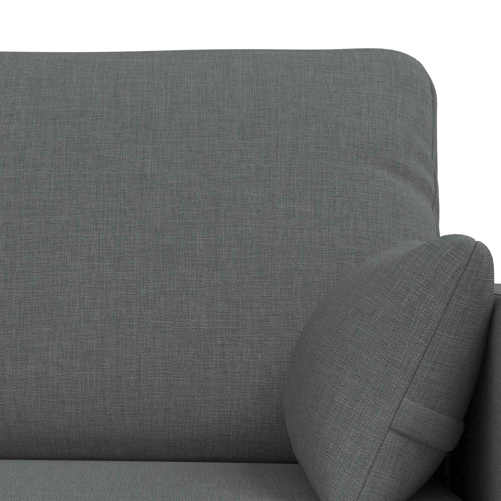 Set di divani 2 pcs Grigio scuro 139 x 78 x 80 cm Tessuto | homemem39