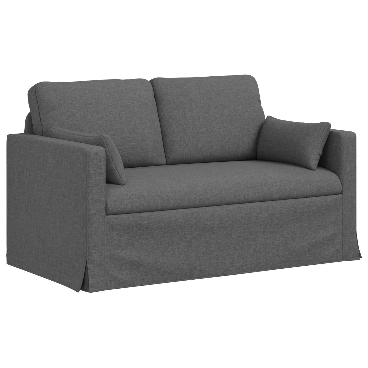 Set di divani 2 pcs Grigio scuro 139 x 78 x 80 cm Tessuto | homemem39