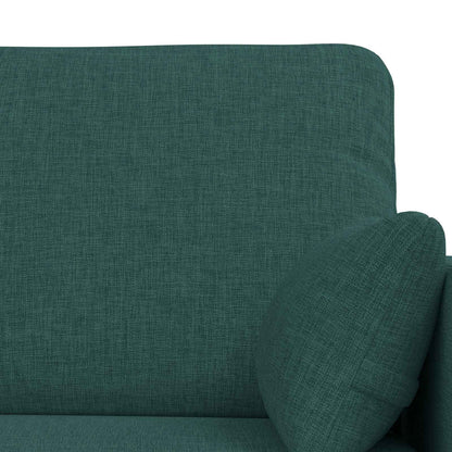 Set di divani 2 pcs Verde Scuro 139 x 78 x 80 cm Tessuto | homemem39