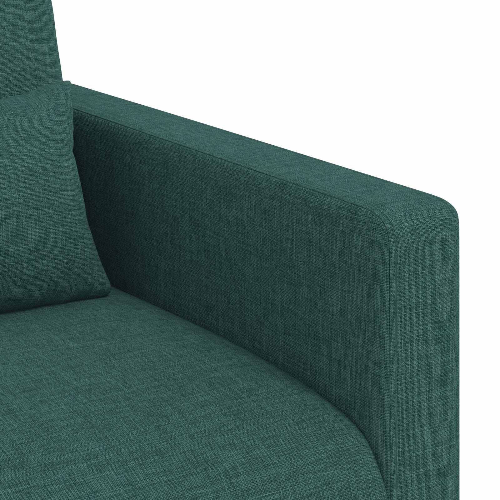 Set di divani 2 pcs Verde Scuro 139 x 78 x 80 cm Tessuto | homemem39