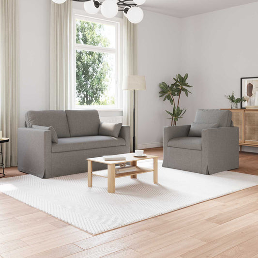Set di divani 2 pcs Talpa 139 x 78 x 80 cm Tessuto | homemem39