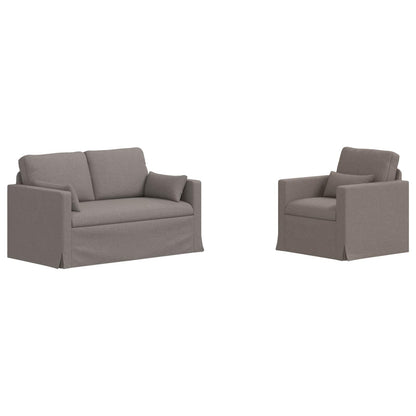 Set di divani 2 pcs Talpa 139 x 78 x 80 cm Tessuto | homemem39