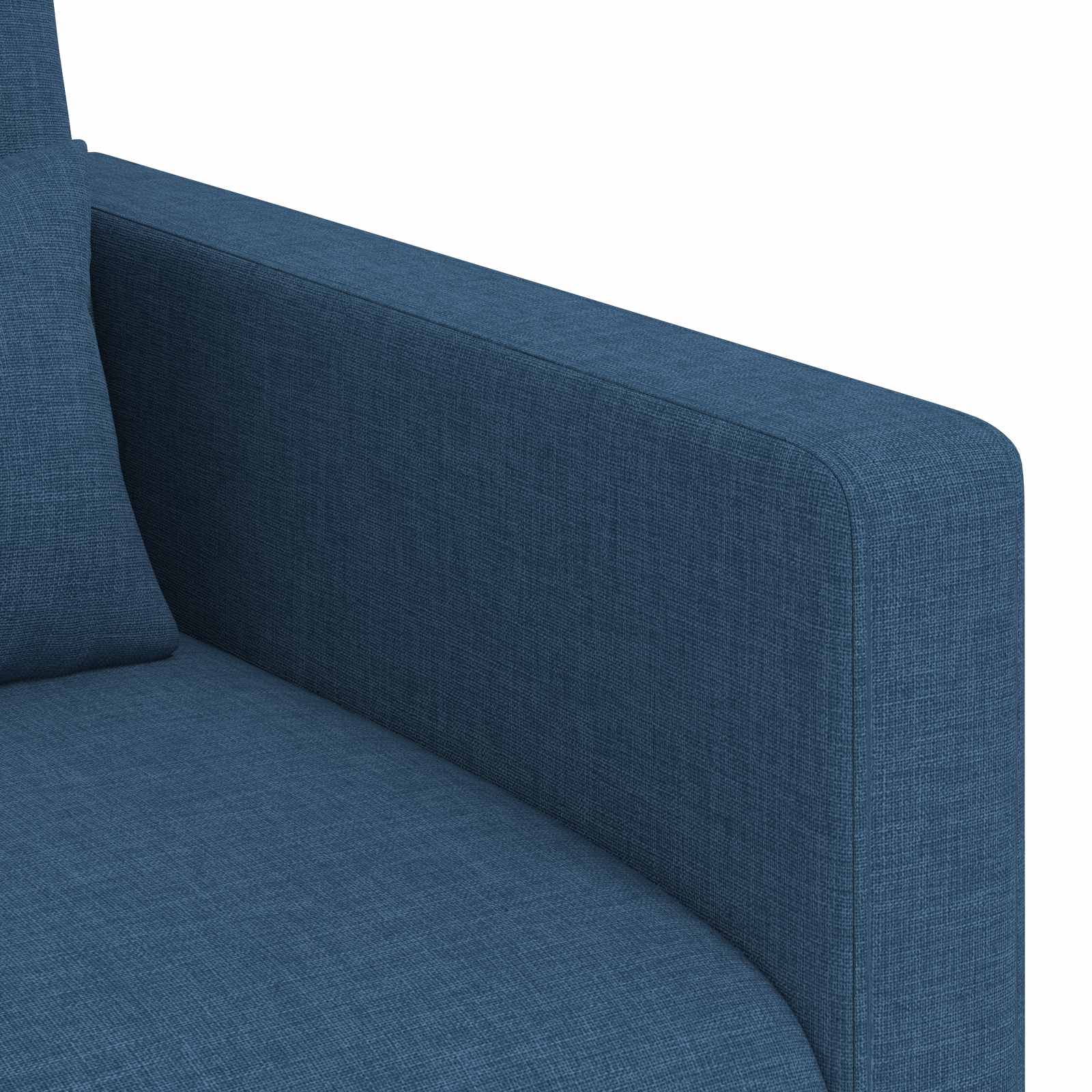Set di divani 2 pcs Blu 139 x 78 x 80 cm Tessuto | homemem39