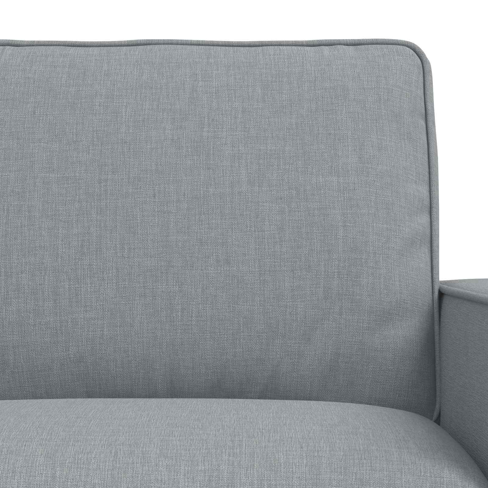 Set di divani 2 pcs Grigio chiaro 162 x 80 x 82 cm Tessuto | homemem39