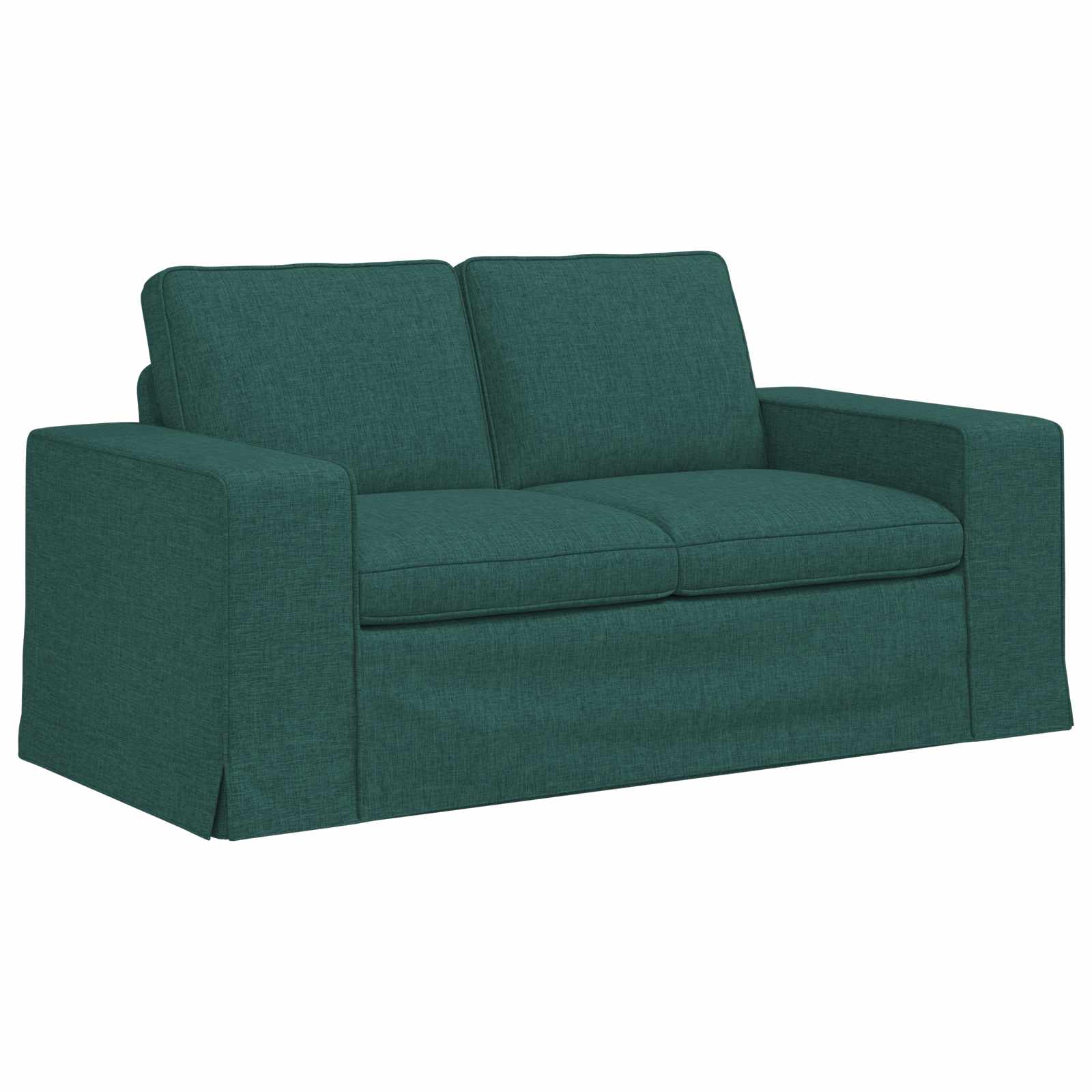 Set di divani 2 pcs Verde Scuro 162 x 80 x 82 cm Tessuto | homemem39