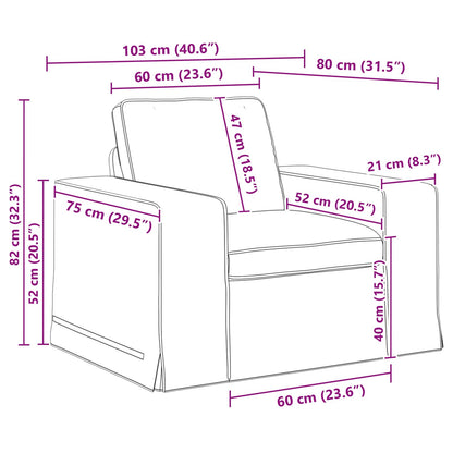 Set di divani 2 pcs Talpa 162 x 80 x 82 cm Tessuto | homemem39