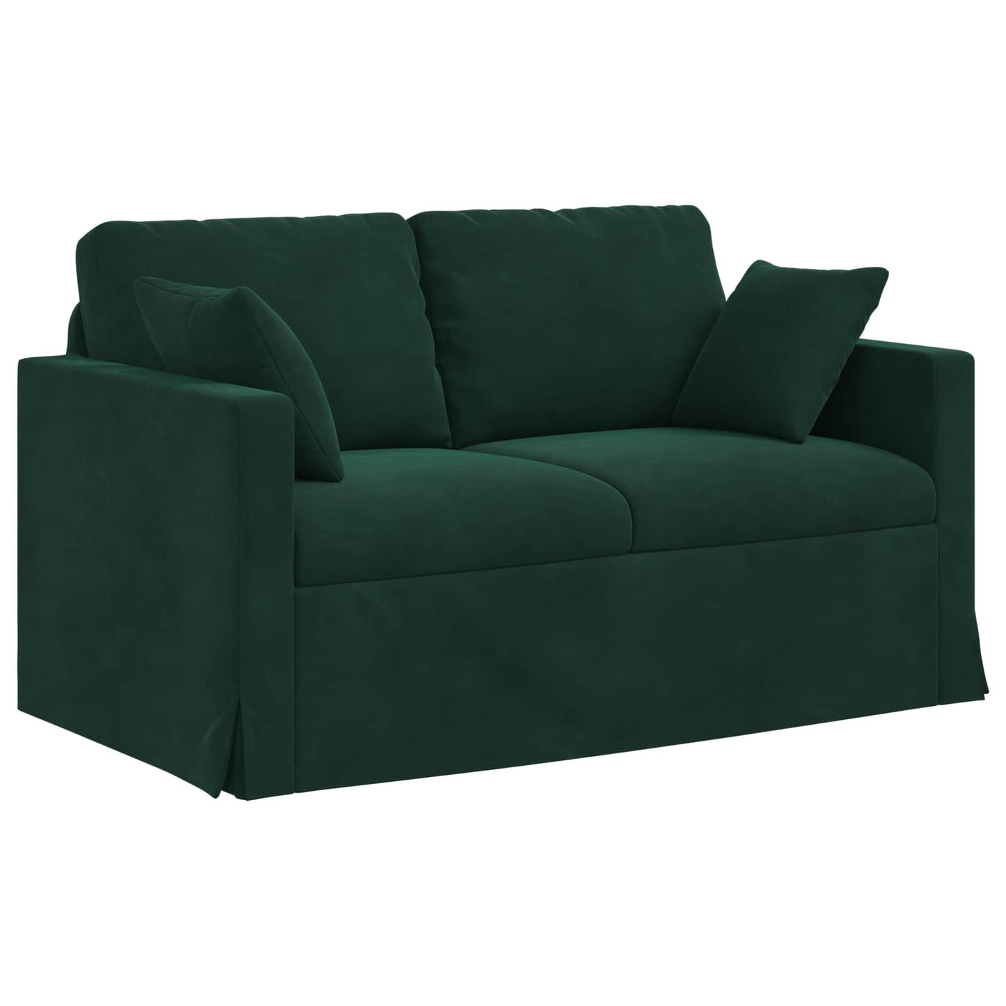 Divano 2 pcs Verde Scuro - homemem39