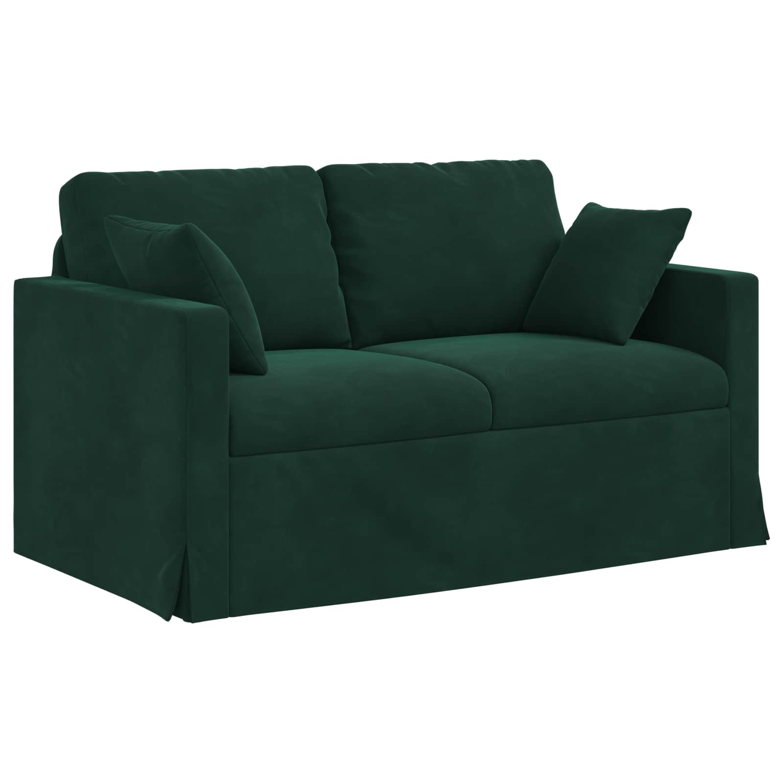Divano 2 pcs Verde Scuro - homemem39