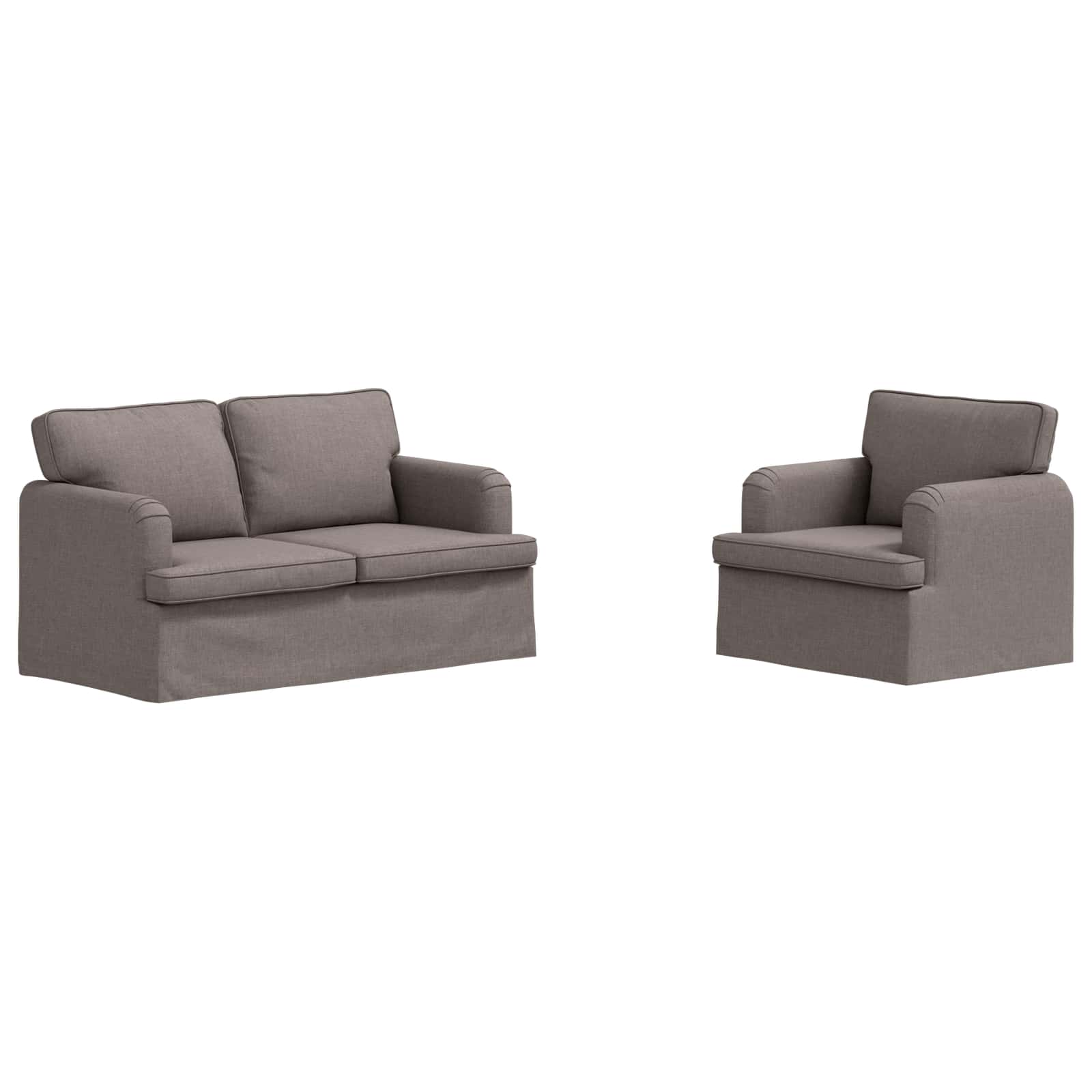 Set di divani 2 pcs Talpa 144 x 80 x 85 cm Tessuto | homemem39