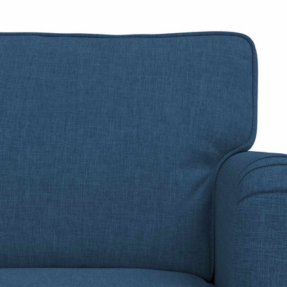 Set di divani 2 pcs Blu 144 x 80 x 85 cm Tessuto | homemem39