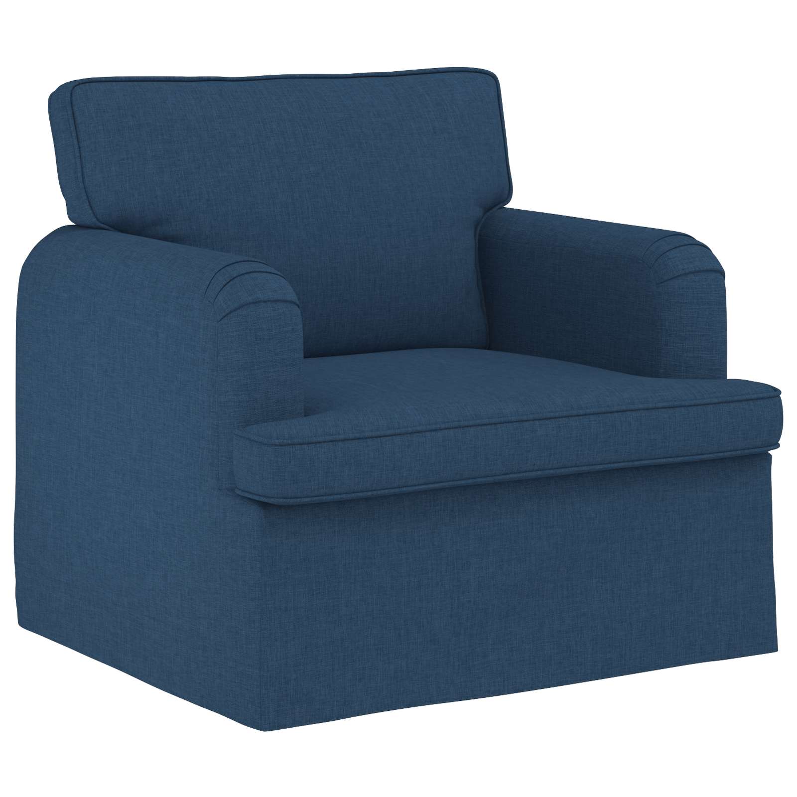 Set di divani 2 pcs Blu 144 x 80 x 85 cm Tessuto | homemem39