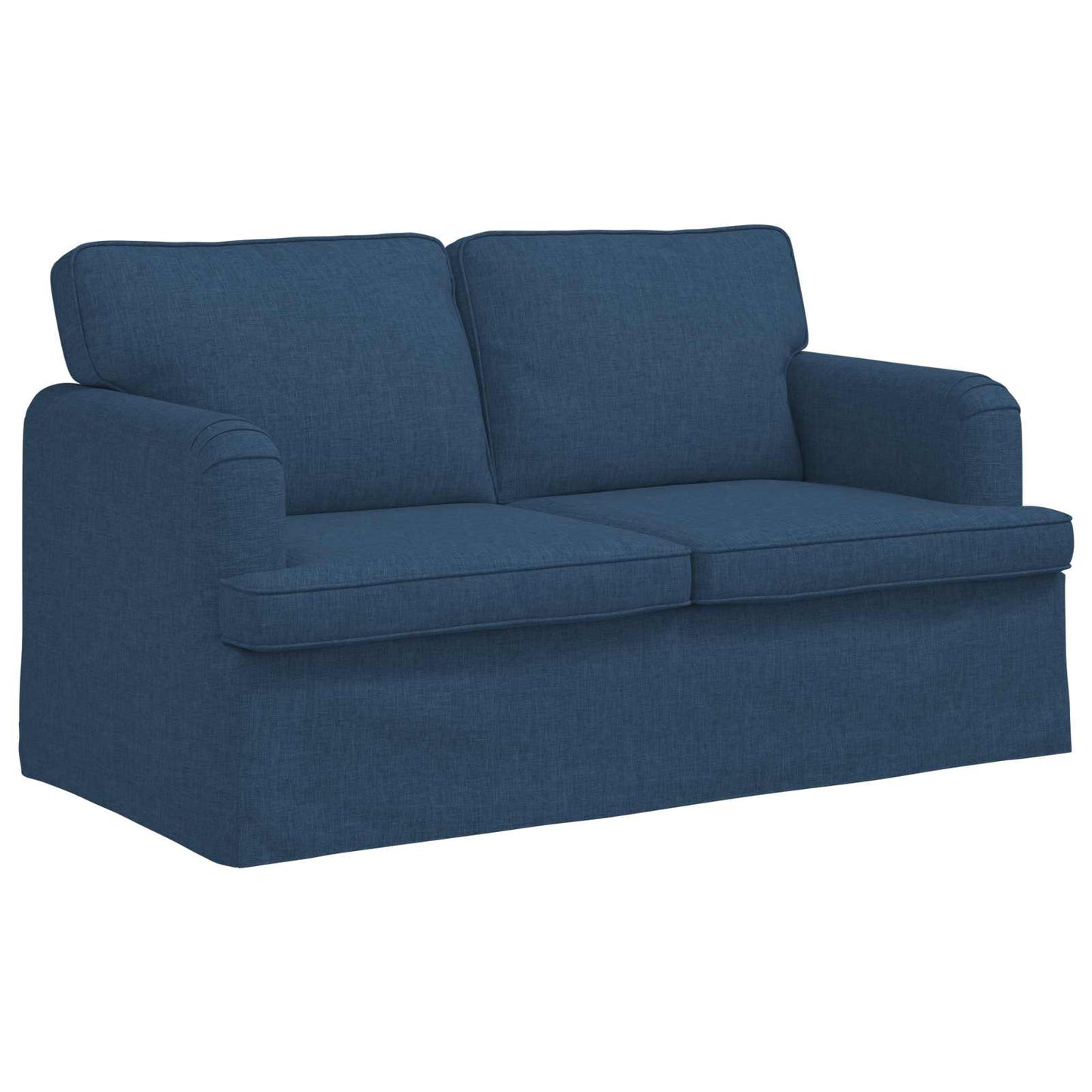 Set di divani 2 pcs Blu 144 x 80 x 85 cm Tessuto | homemem39