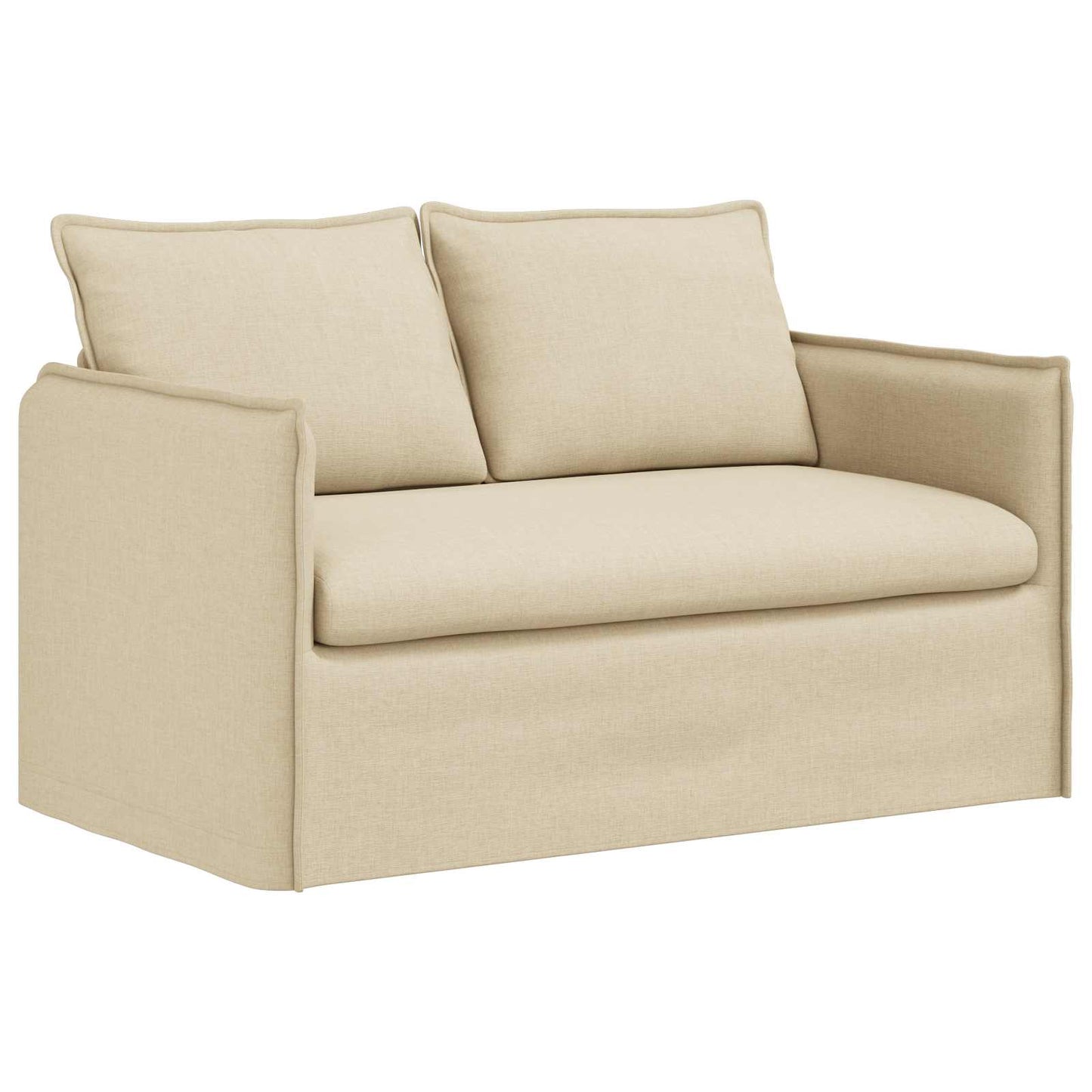 Set di divani 2 pcs Crema 136 x 82 x 85 cm Tessuto | homemem39
