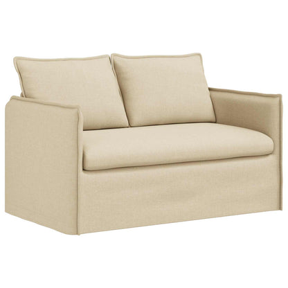 Set di divani 2 pcs Crema 136 x 82 x 85 cm Tessuto | homemem39