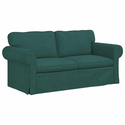 Set di divani 2 pcs Verde Scuro 175 x 82 x 80 cm Tessuto | homemem39