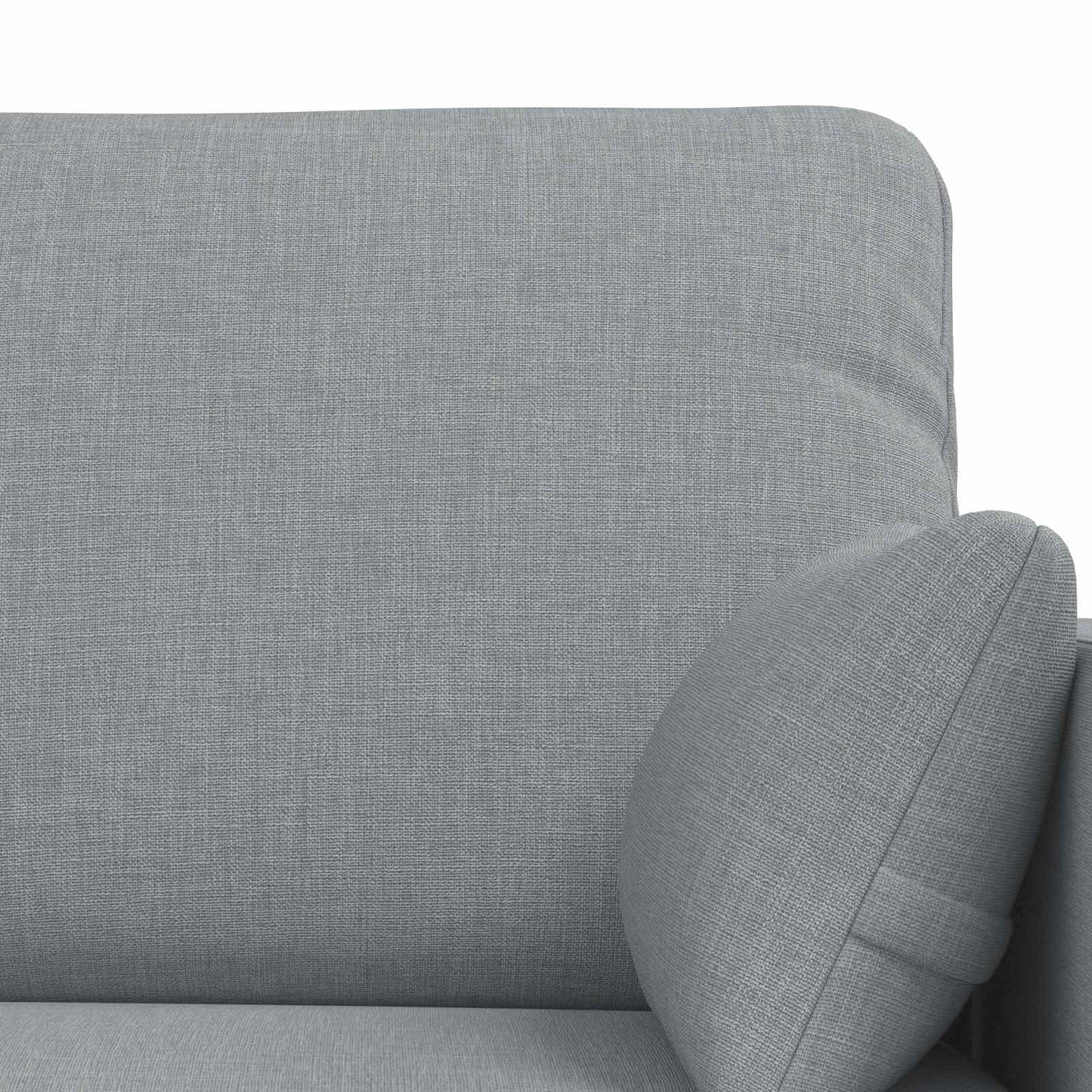 Set di divani 2 pcs Grigio chiaro 158 x 78 x 80 cm Tessuto | homemem39