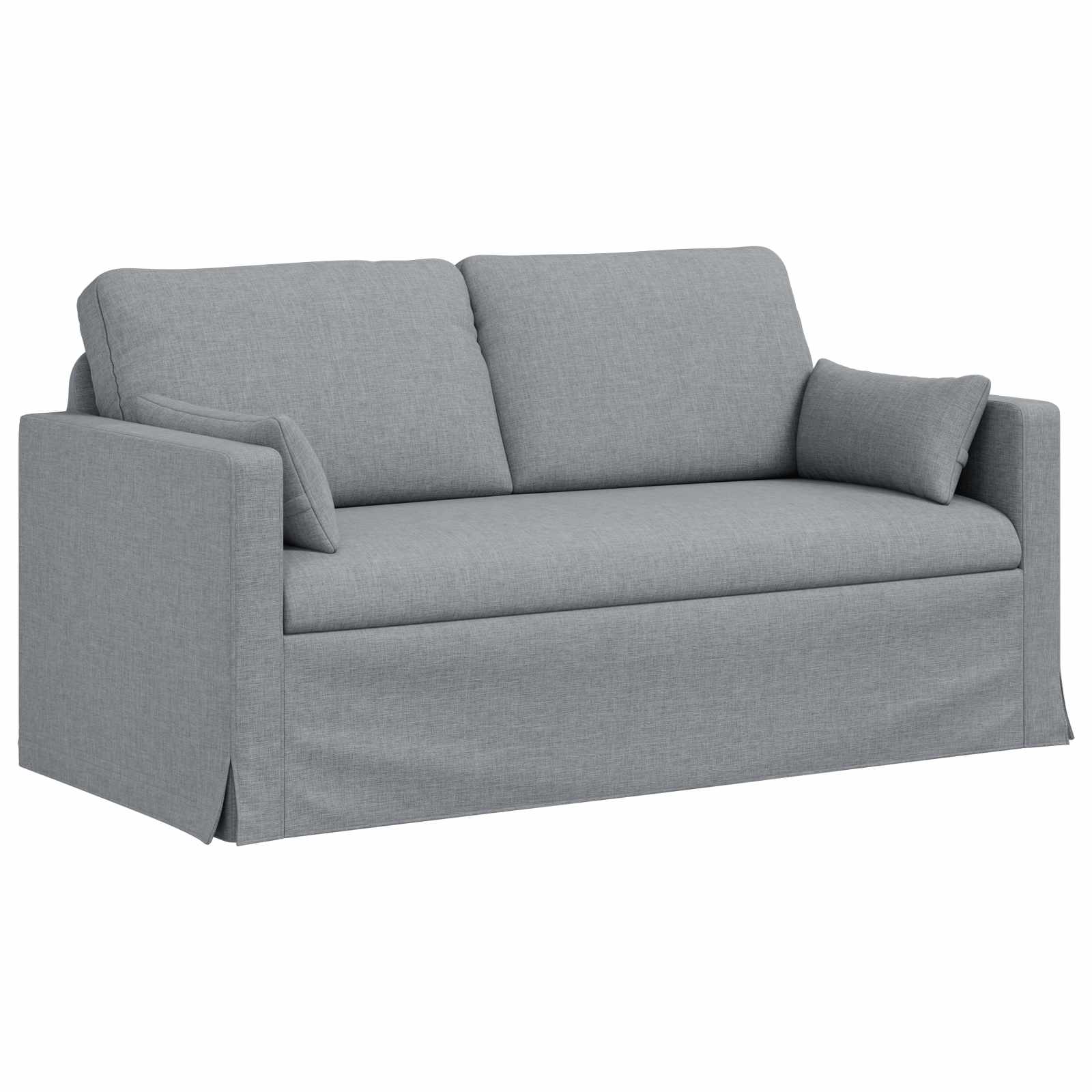 Set di divani 2 pcs Grigio chiaro 158 x 78 x 80 cm Tessuto | homemem39