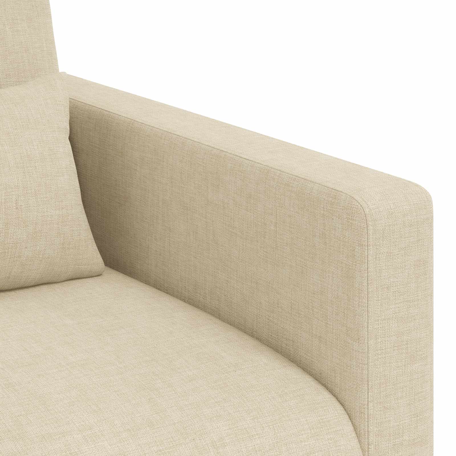 Set di divani 2 pcs Crema 158 x 78 x 80 cm Tessuto | homemem39