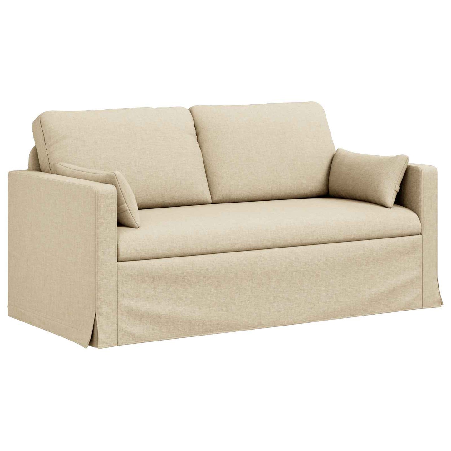Set di divani 2 pcs Crema 158 x 78 x 80 cm Tessuto | homemem39
