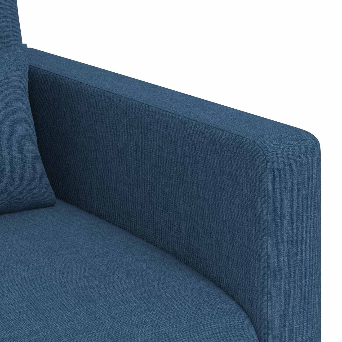 Set di divani 2 pcs Blu 158 x 78 x 80 cm Tessuto | homemem39