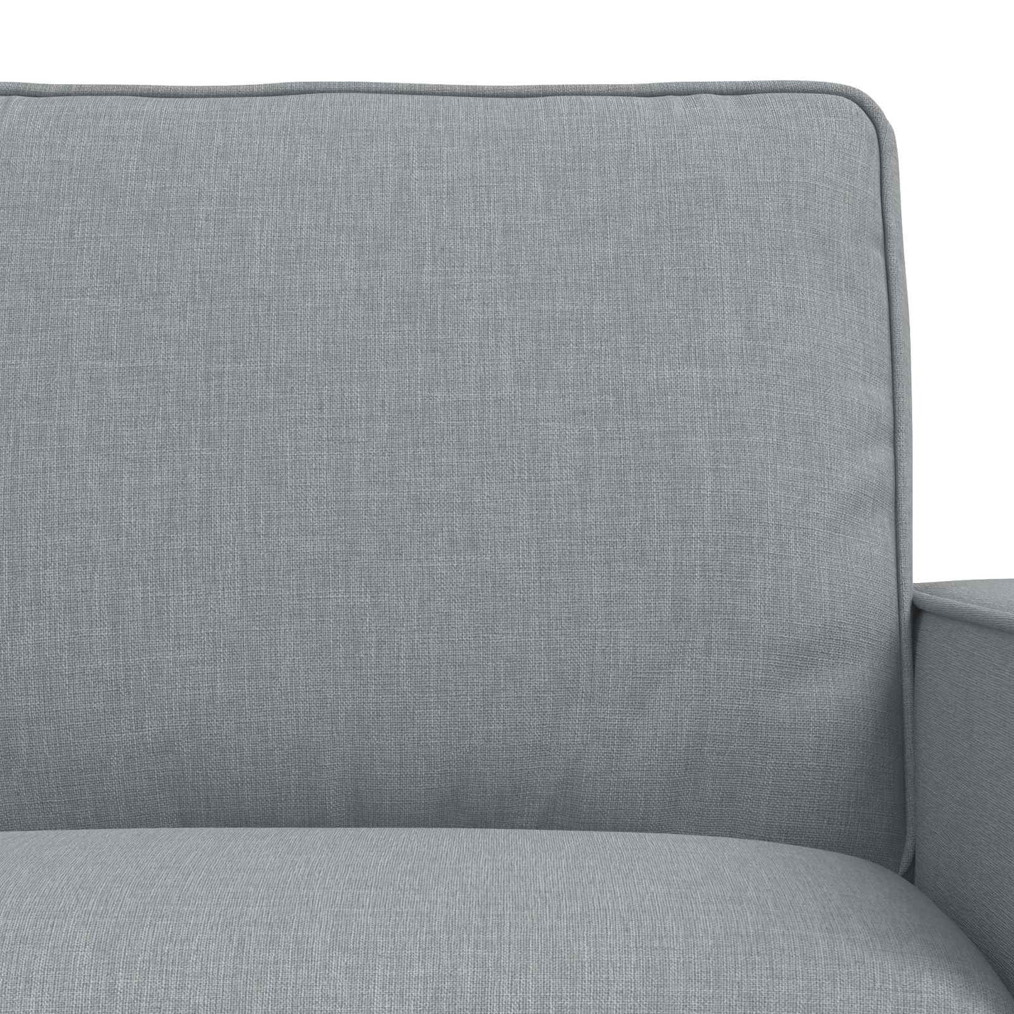 Set di divani 2 pcs Grigio chiaro 182 x 80 x 82 cm Tessuto | homemem39