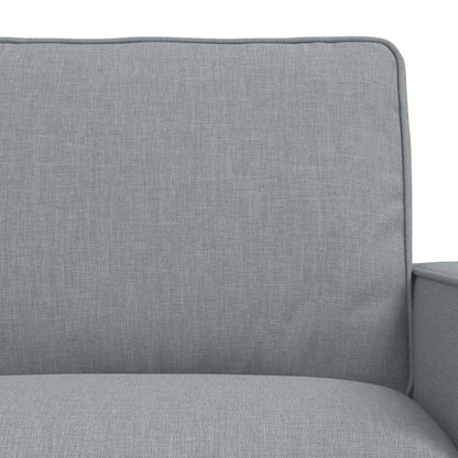 Set di divani 2 pcs Grigio chiaro 182 x 80 x 82 cm Tessuto | homemem39