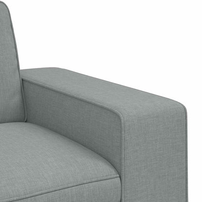 Set di divani 2 pcs Grigio chiaro 182 x 80 x 82 cm Tessuto | homemem39