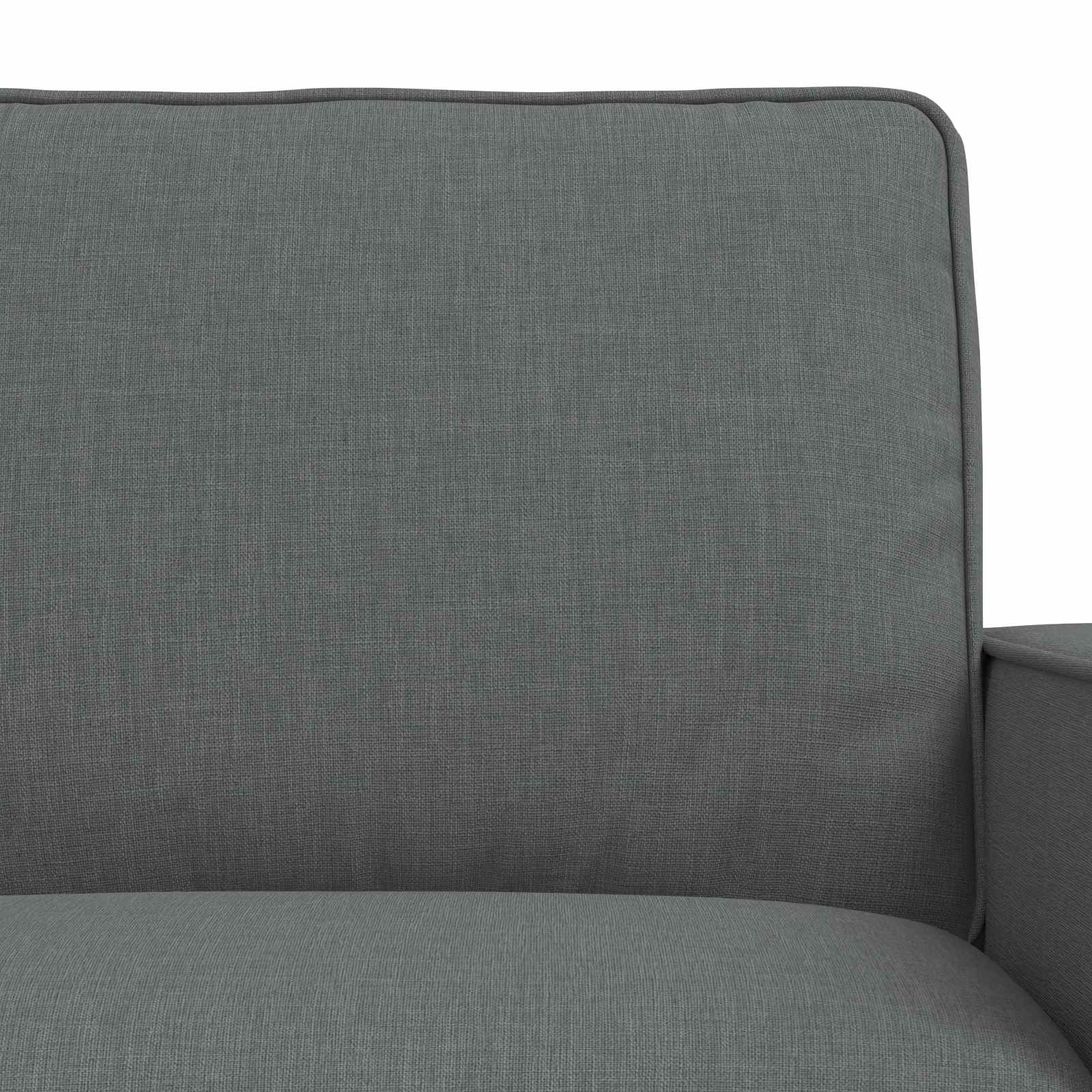 Set di divani 2 pcs Grigio scuro 182 x 80 x 82 cm Tessuto | homemem39