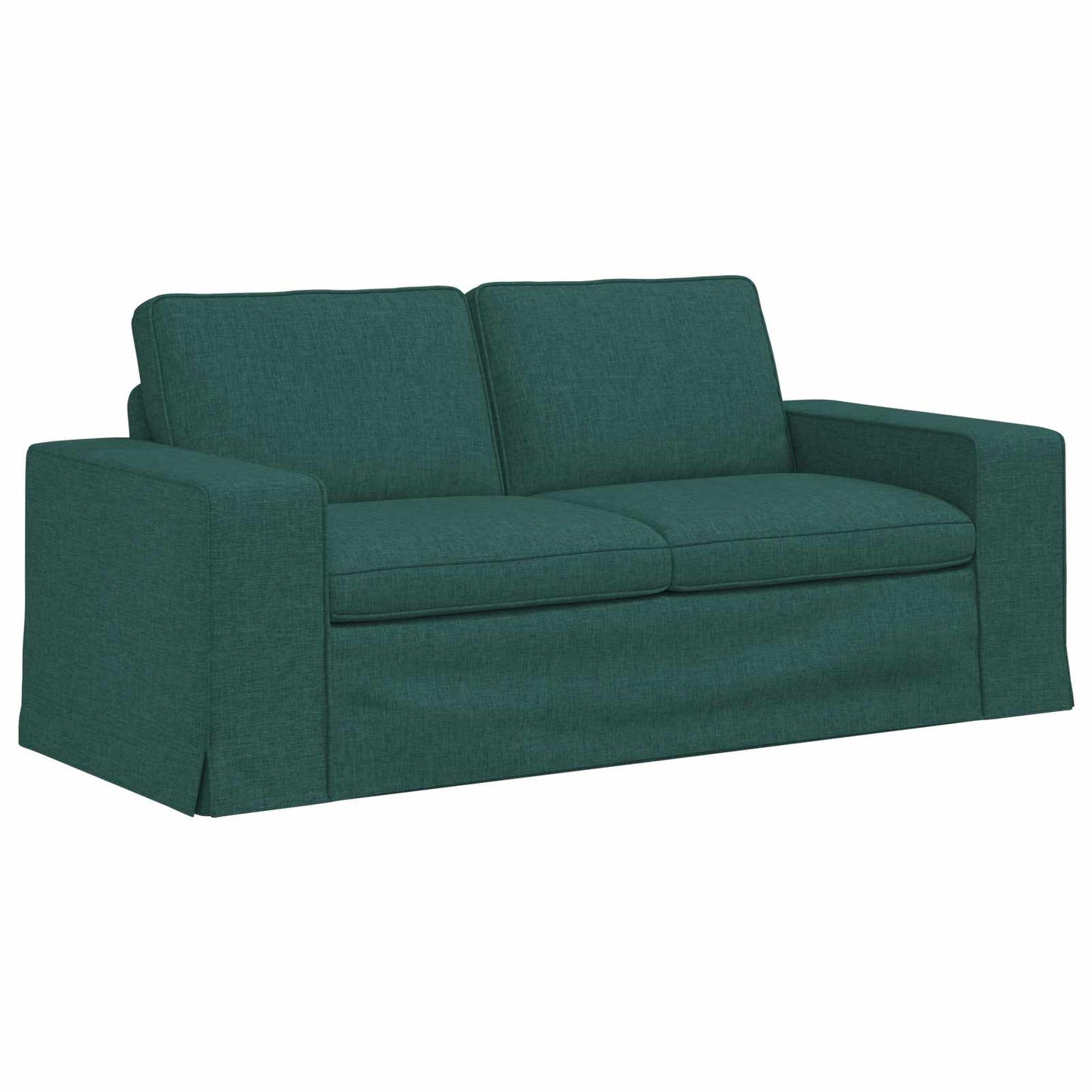 Set di divani 2 pcs Verde Scuro 182 x 80 x 82 cm Tessuto | homemem39
