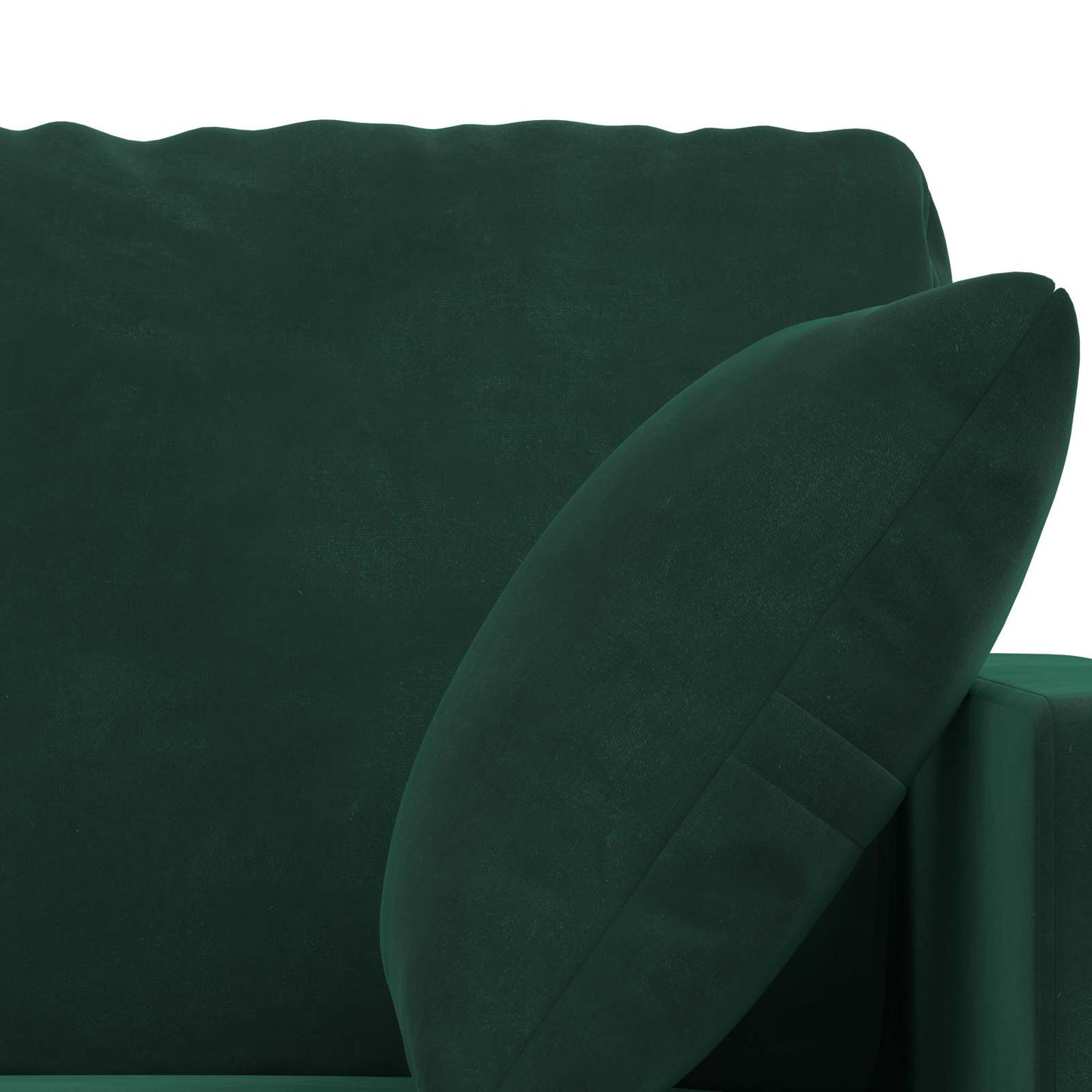 Set di divani 2 pcs Verde Scuro 158 x 78 x 80 cm Velluto | homemem39