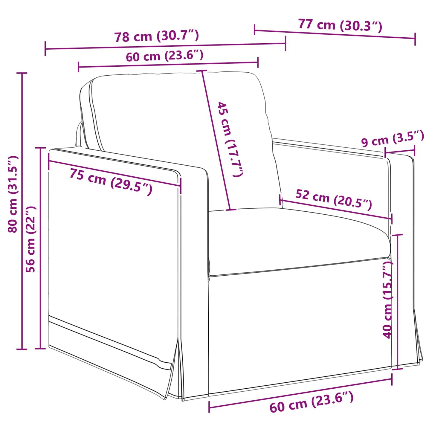 Set di divani 2 pcs Rosa 158 x 78 x 80 cm Velluto | homemem39