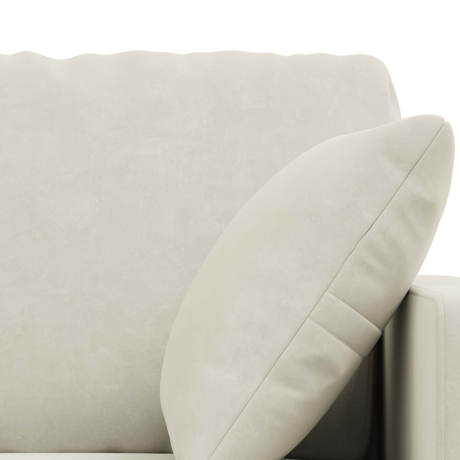 Set di divani 2 pcs Crema 158 x 78 x 80 cm Velluto | homemem39