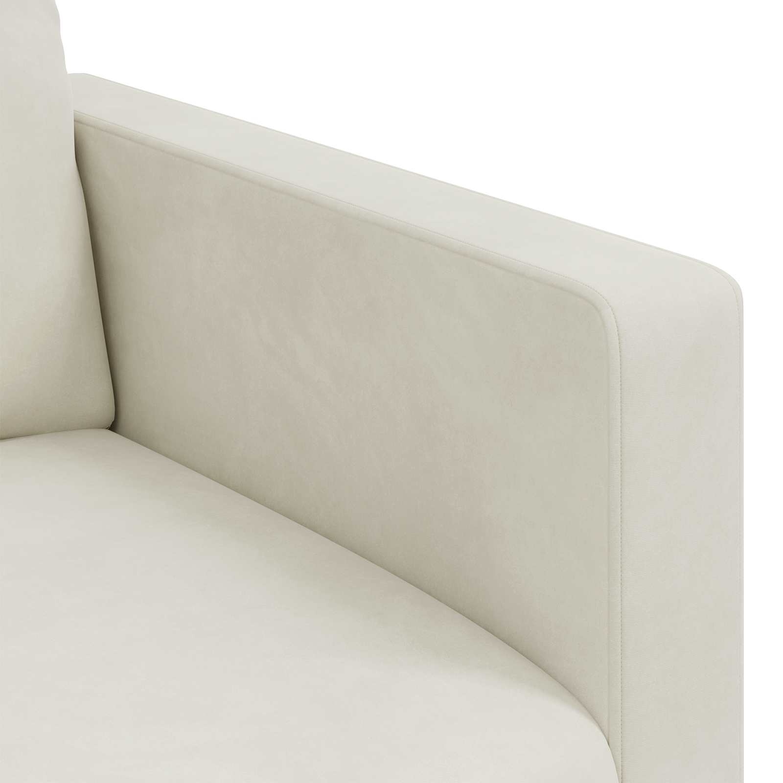 Set di divani 2 pcs Crema 158 x 78 x 80 cm Velluto | homemem39