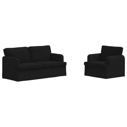 Divano 2 pcs Nero