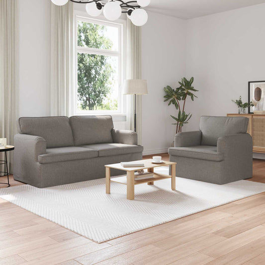 Set di divani 2 pcs Talpa 162 x 80 x 85 cm Tessuto | homemem39
